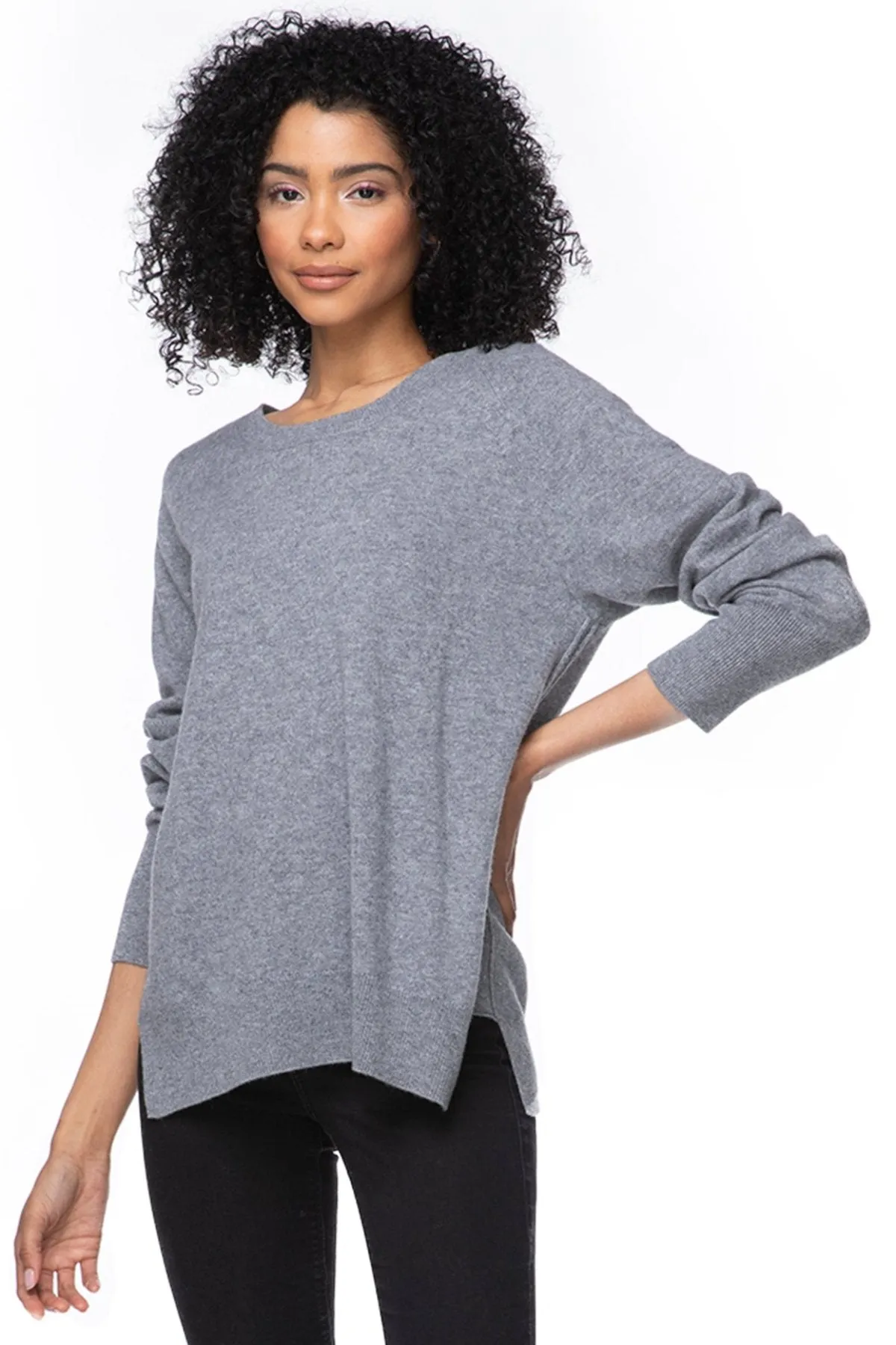 100% Cashmere Comfort Crew Sweater New Fall Arrivals
