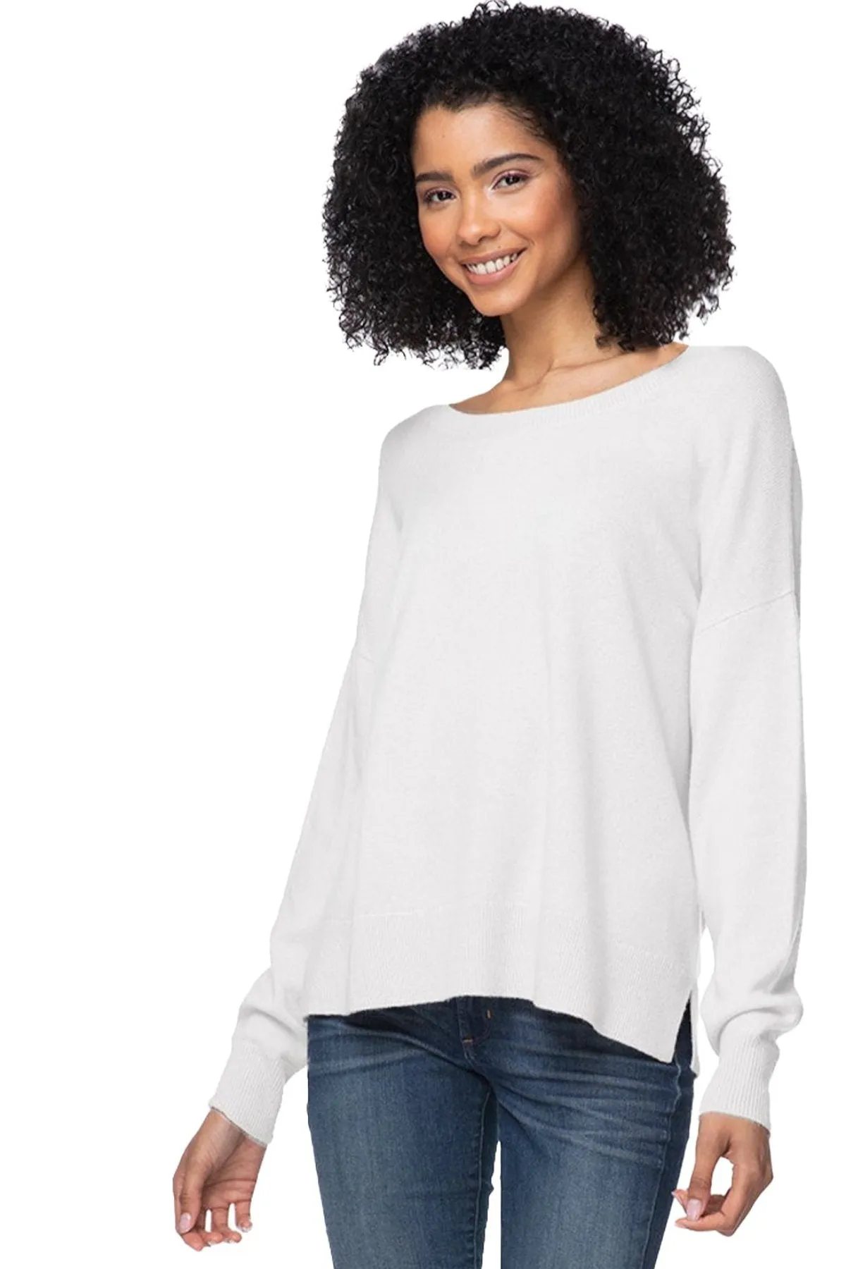 100% Cashmere Comfort Crew Sweater New Fall Arrivals