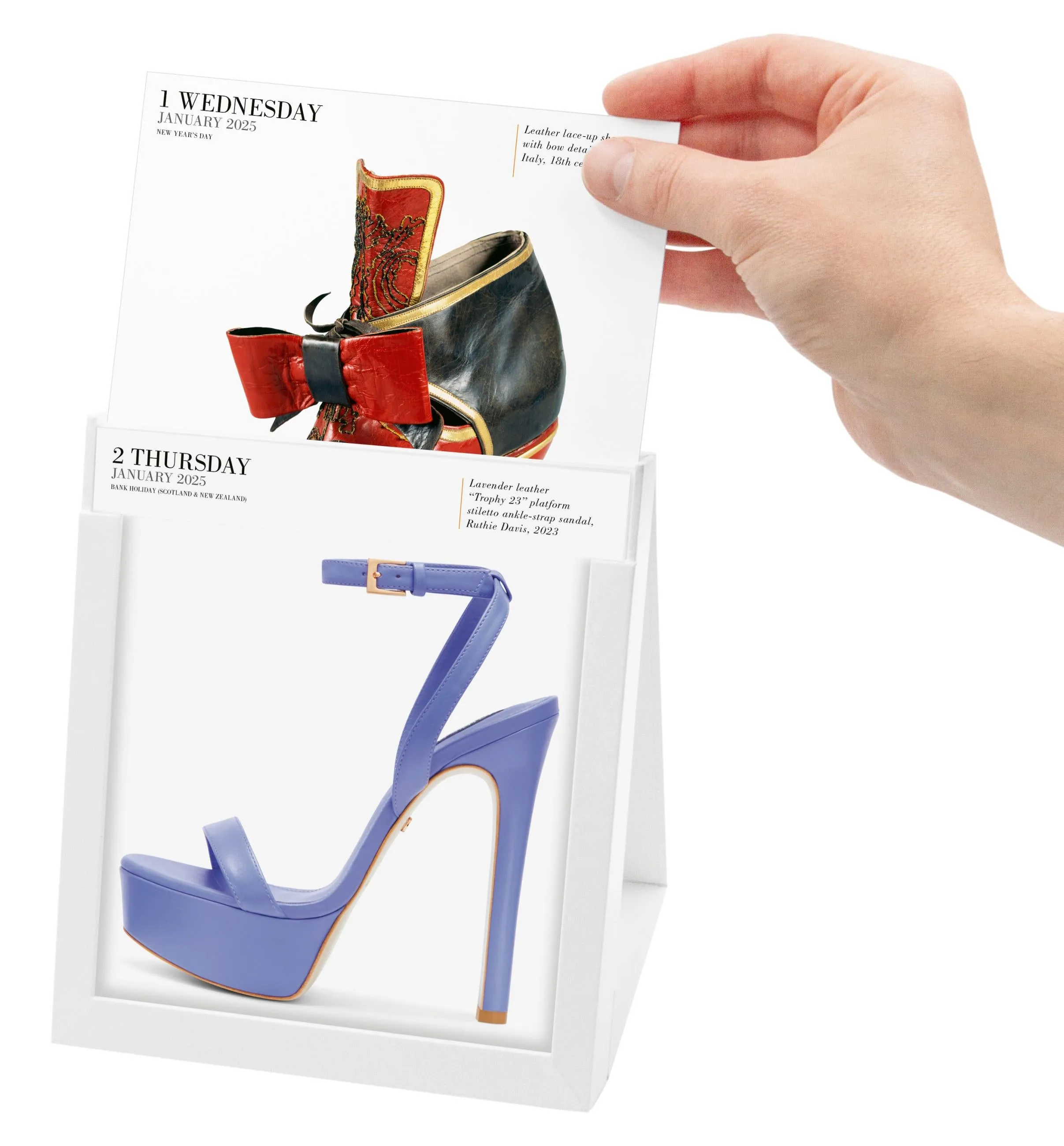 2025 Shoes Page-A-Day Gallery Calendar