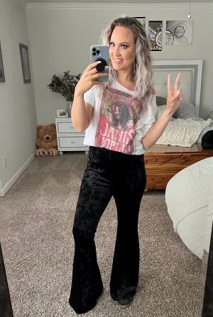 Alanna Black Velvet Bells