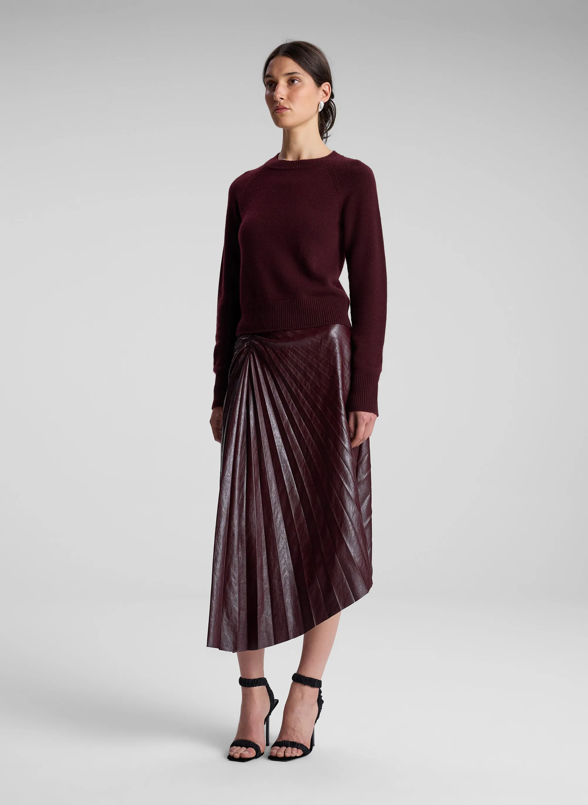 Ashtyn Cashmere Crew Neck Sweater
