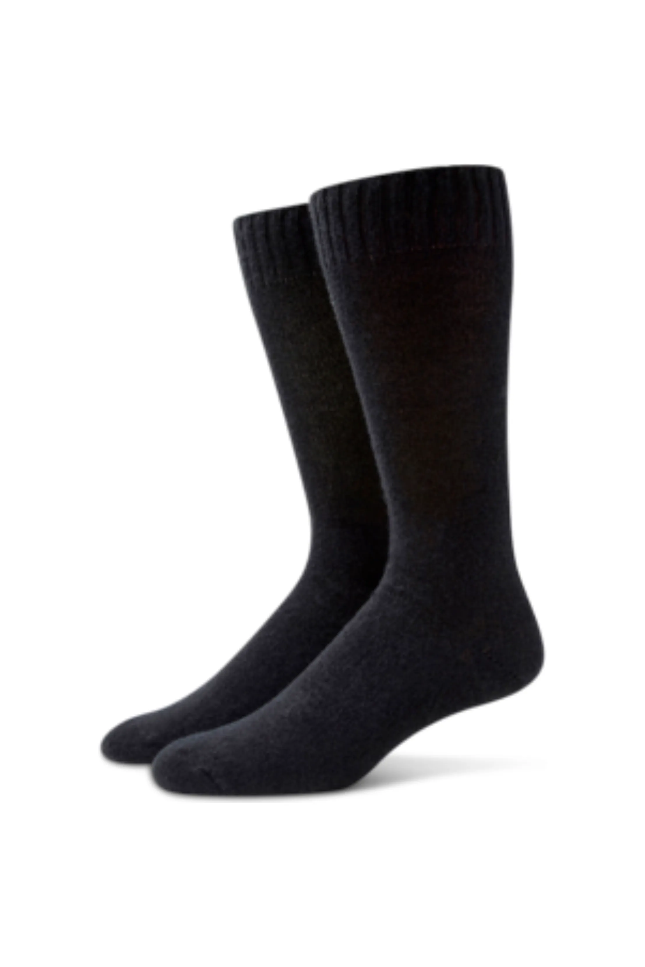 B.ELLA | Alchester & Son's Men's Pietro Cashmere Socks 9197 | Black | Clearance Final Sale