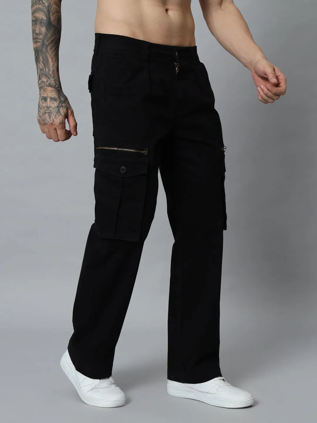 BLACK BAGGY HEAVY DUTY