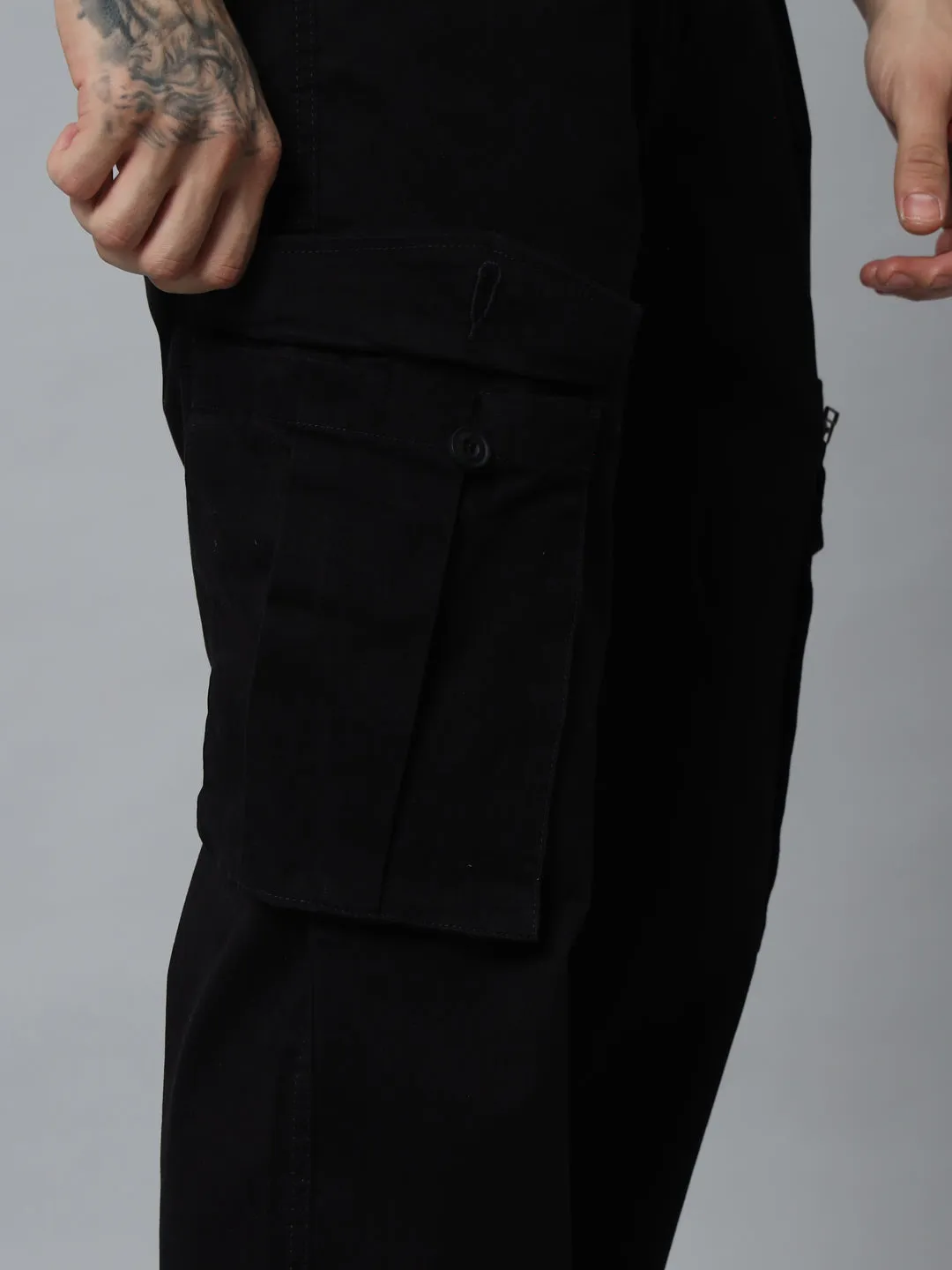 BLACK BAGGY HEAVY DUTY