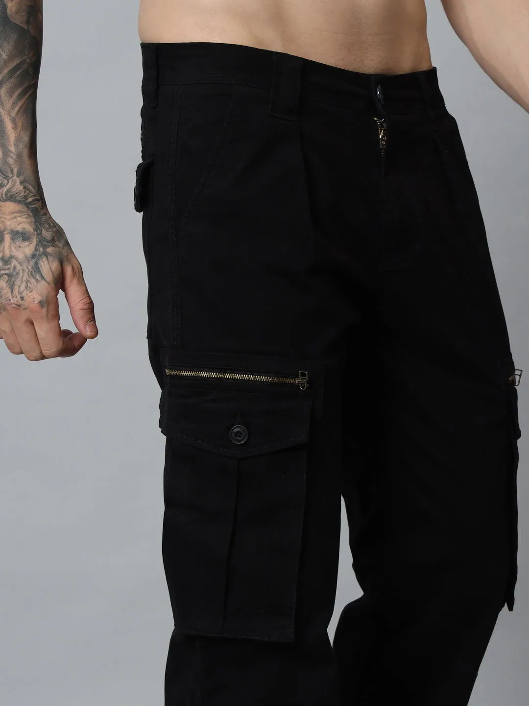 BLACK BAGGY HEAVY DUTY
