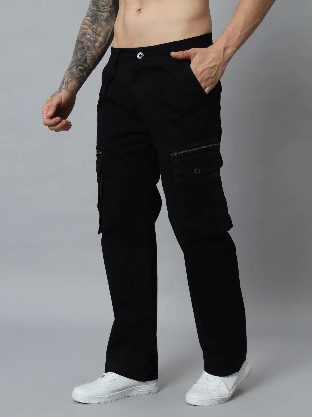BLACK BAGGY HEAVY DUTY