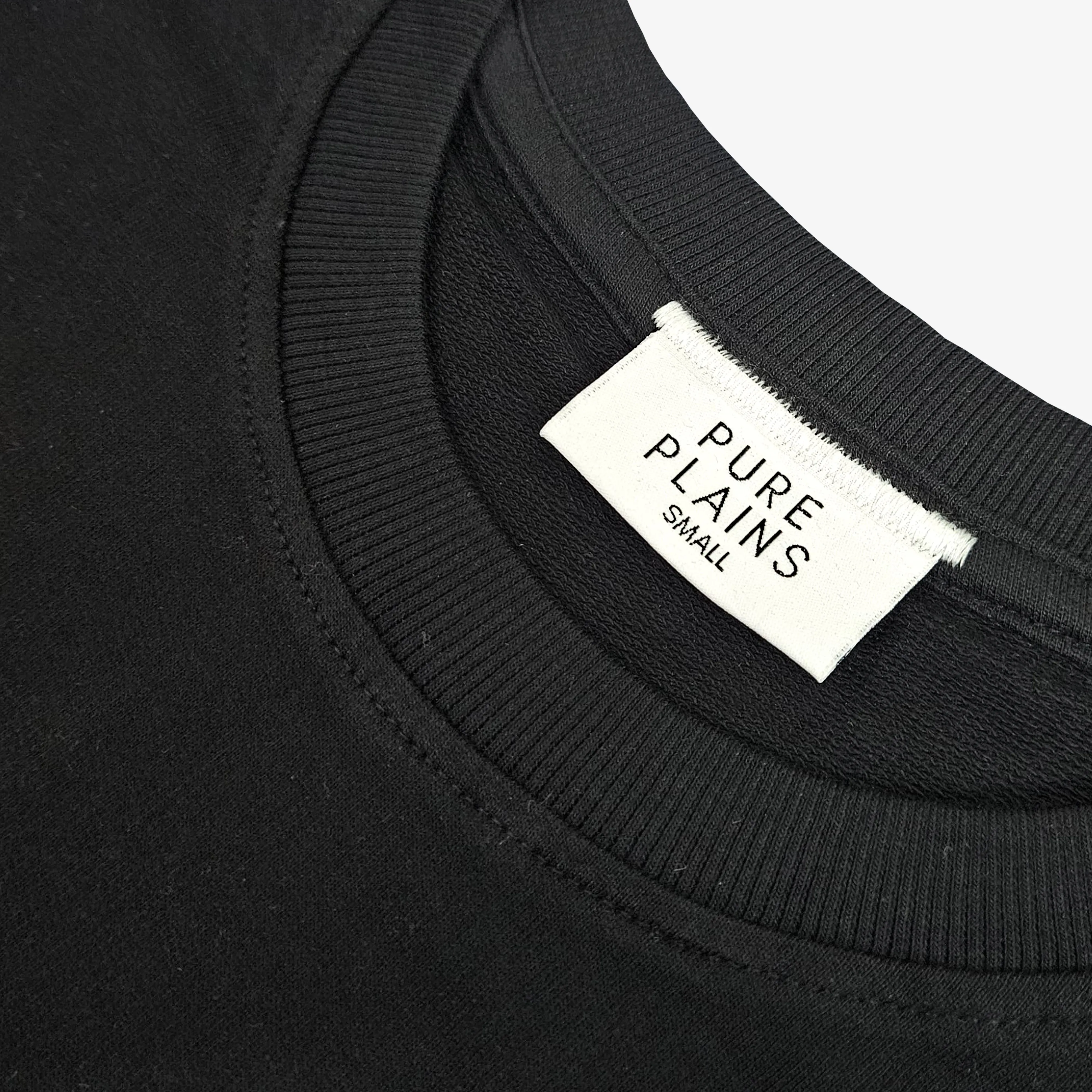 Born To Stand Out Oversized Black Tshirt