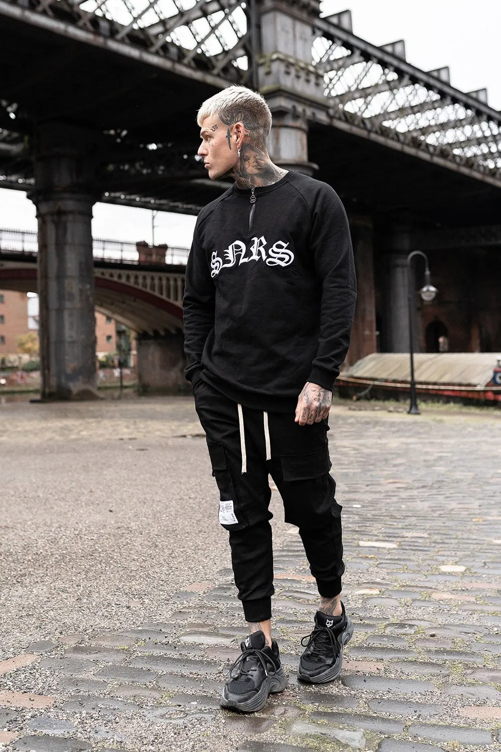 Cargo Utility Pants - Black