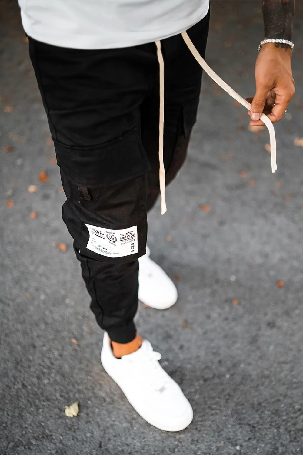 Cargo Utility Pants - Black