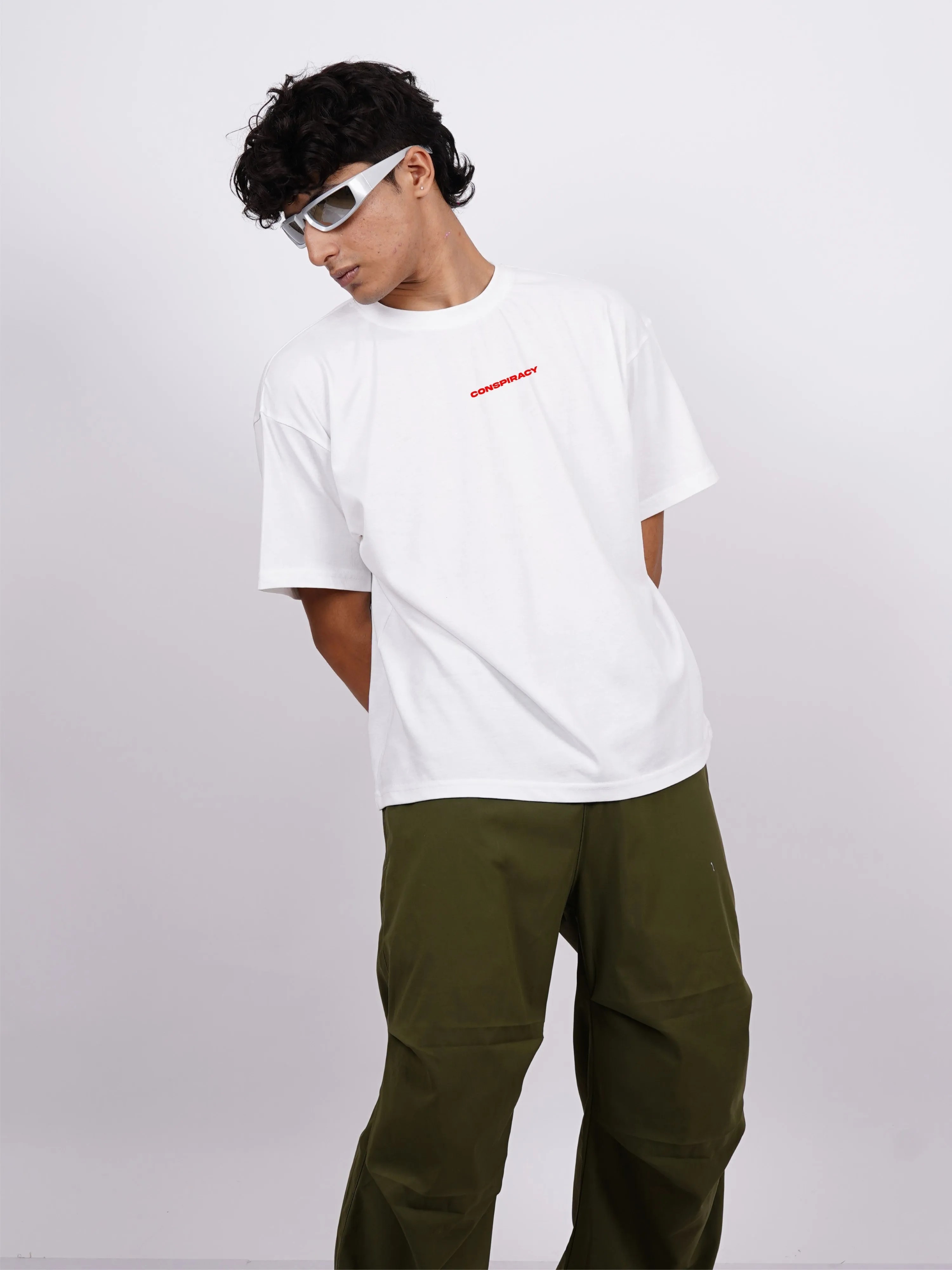 Conspiracy : Burger Bae Oversized  Tee For Men and Women