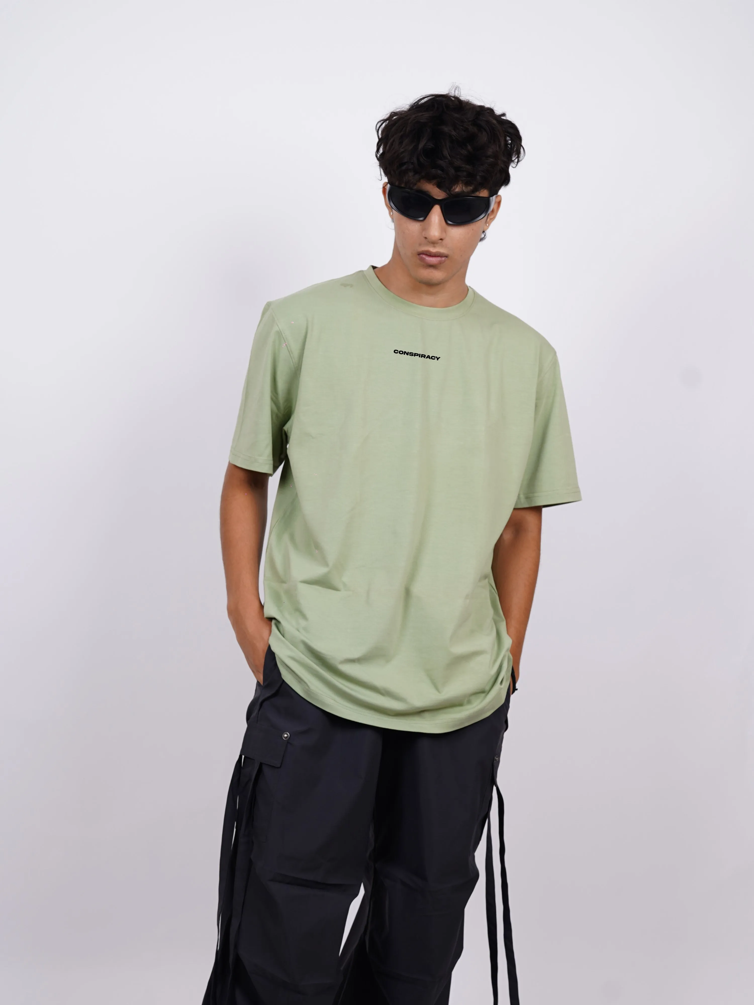 Conspiracy : Burger Bae Oversized  Tee For Men and Women