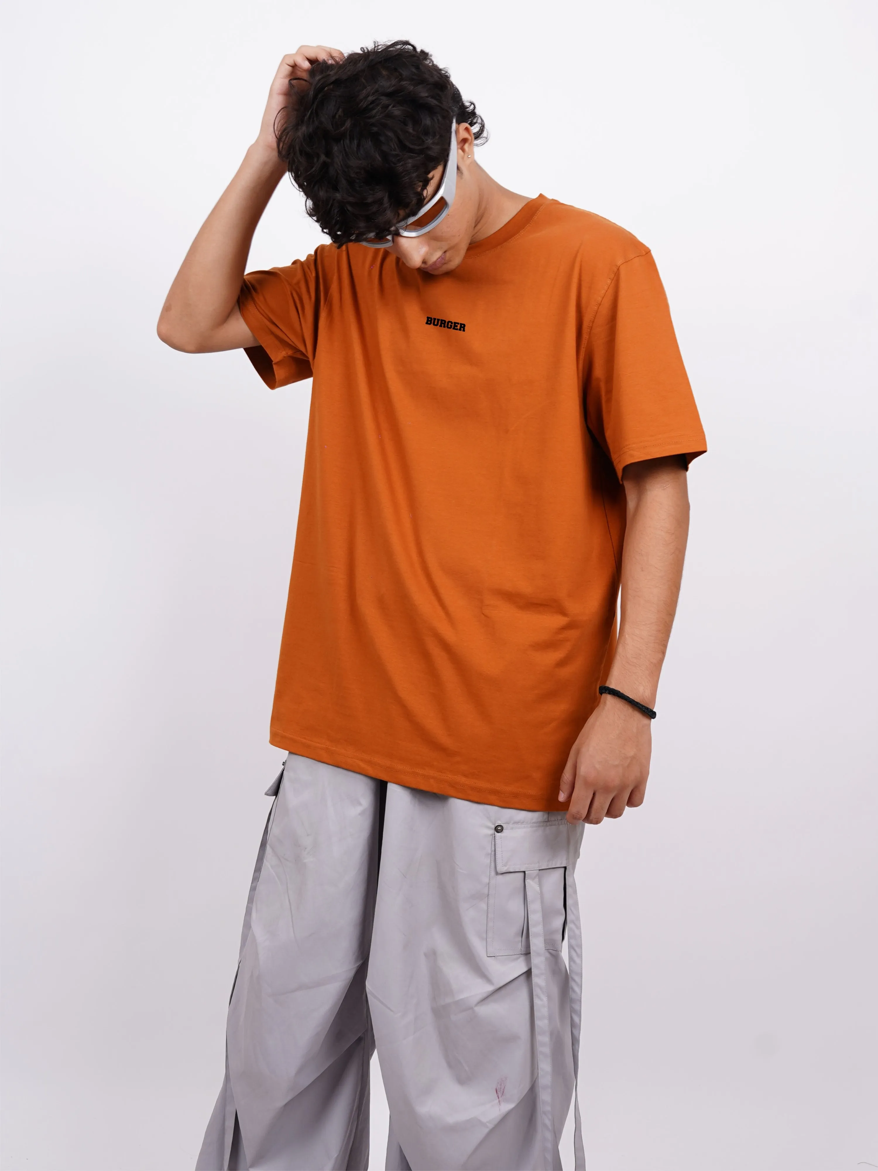 Conspiracy : Burger Bae Oversized  Tee For Men and Women