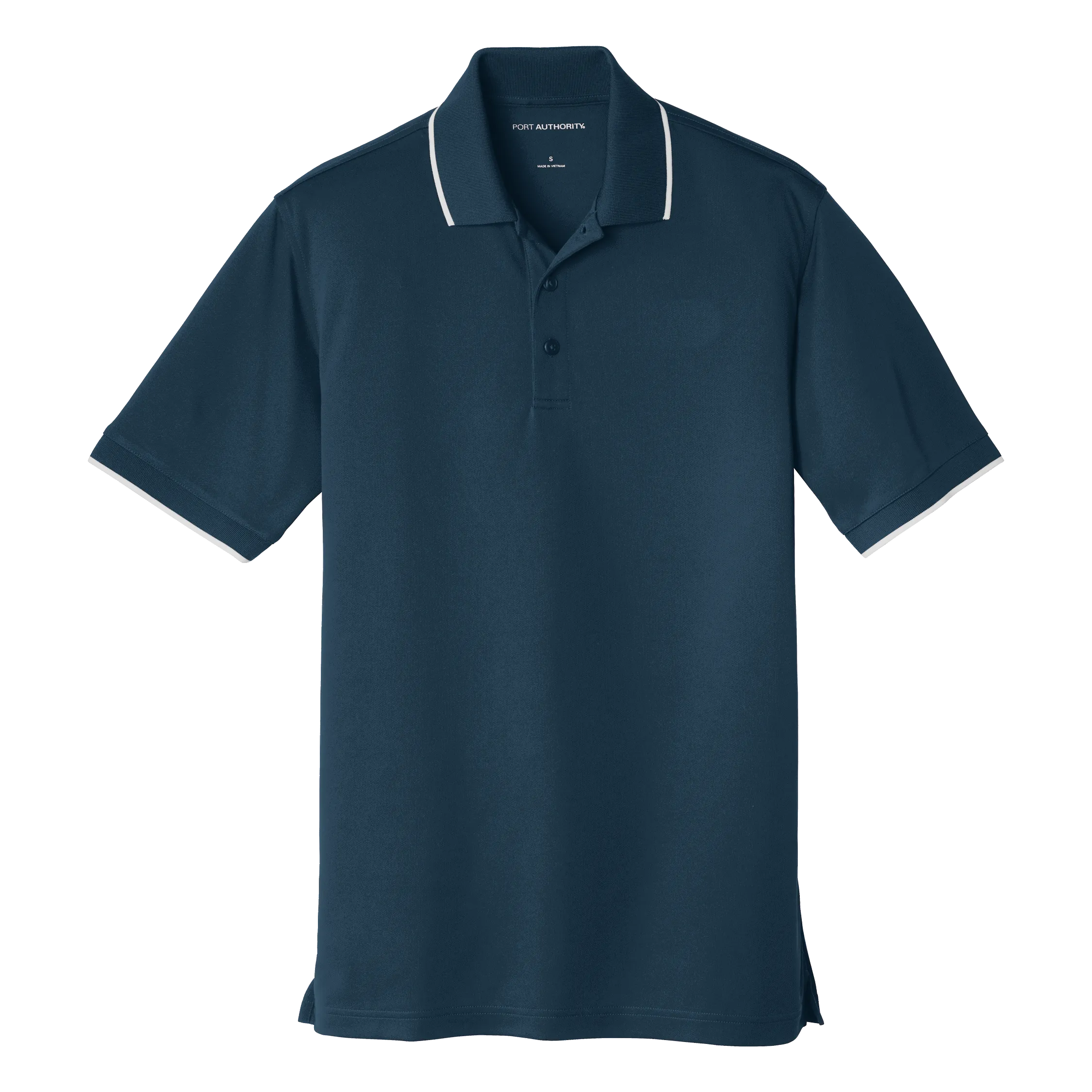 D1863M Mens Dry Zone UV Micro-Mesh Tipped Polo