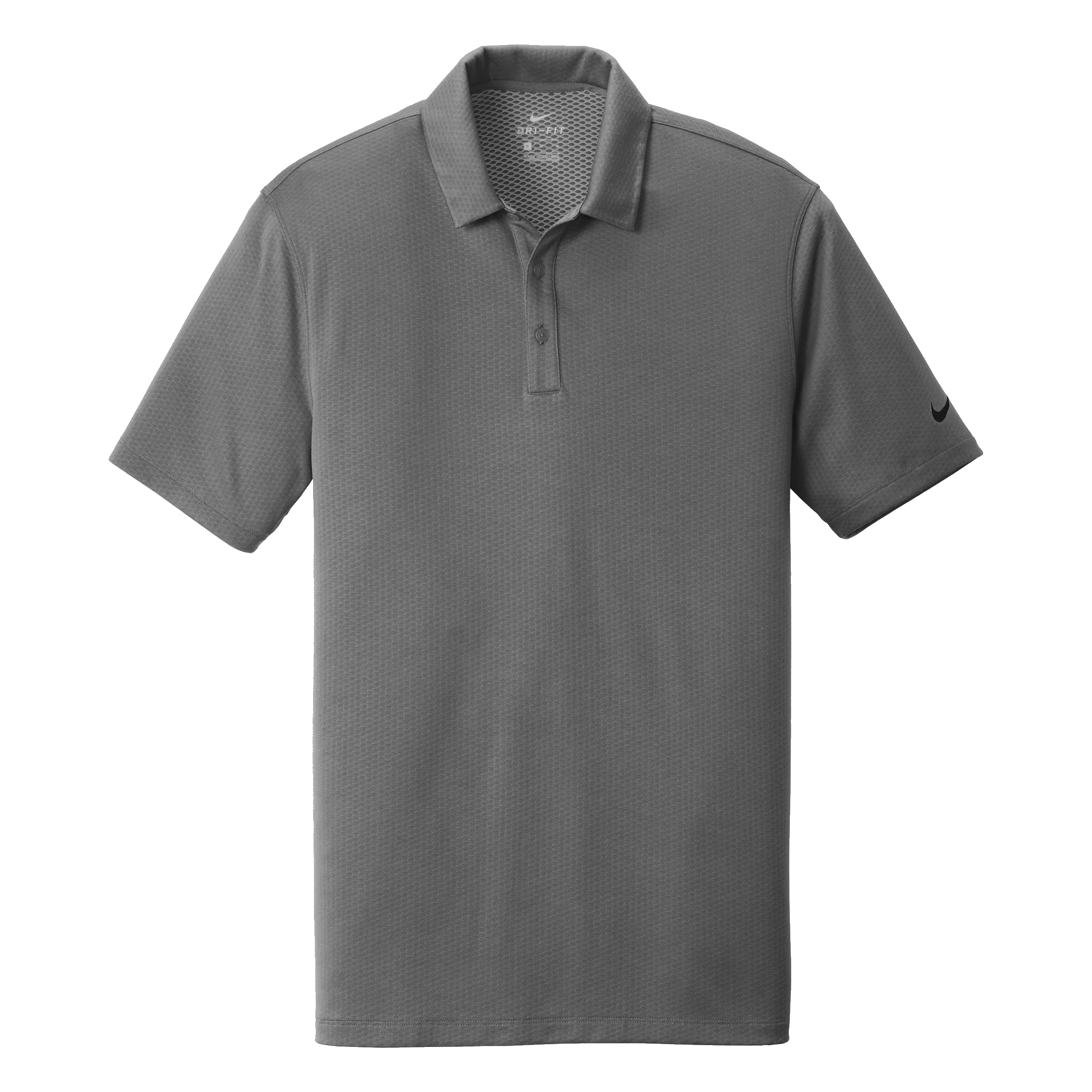 D1904M Mens Dri-FIT Hex Textured Polo