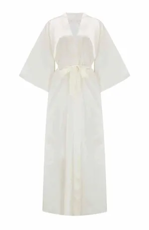 Daisy Silk Robe