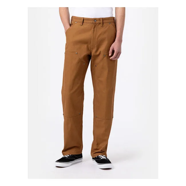 Dickies Duck Canvas Utility Trousers Stone Washed Brown Duck