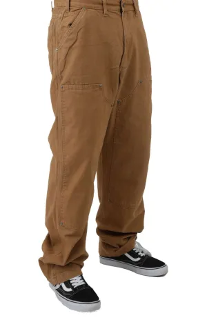 Dickies Vintage Style Duck Double Front Utility Pants Brown