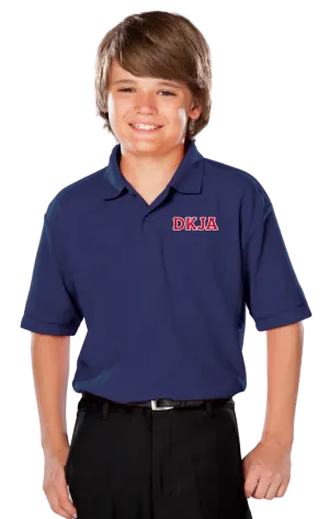 DKJA Unisex Drifit Polo MIDDLE