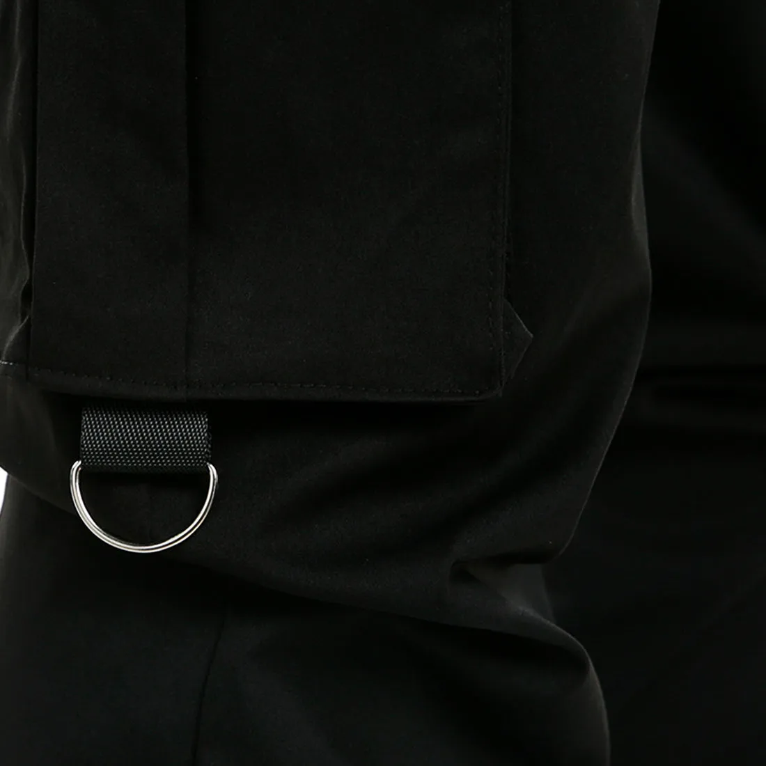 Drawstring Utility Pocket Cargo Pants