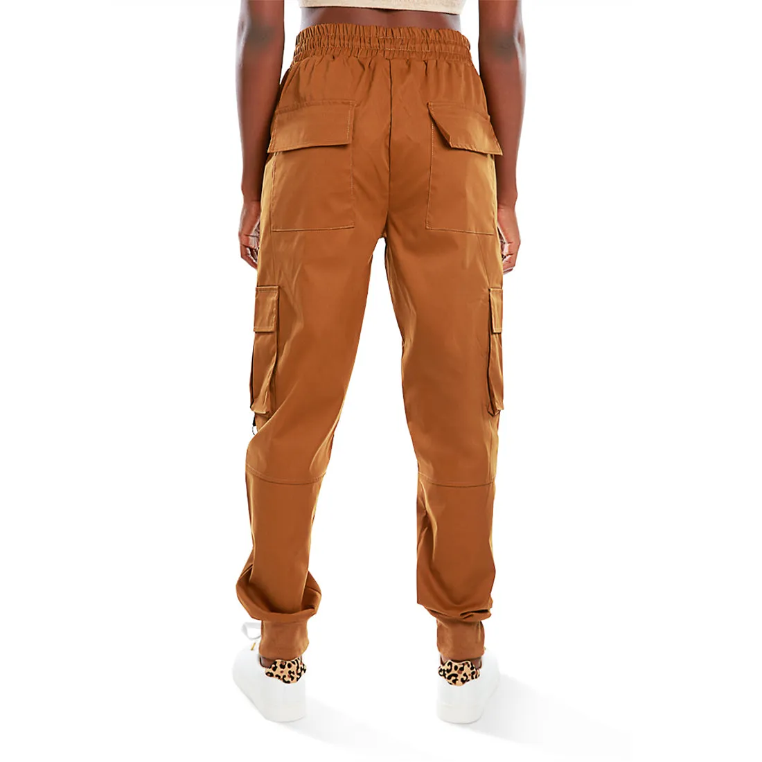 Drawstring Utility Pocket Cargo Pants