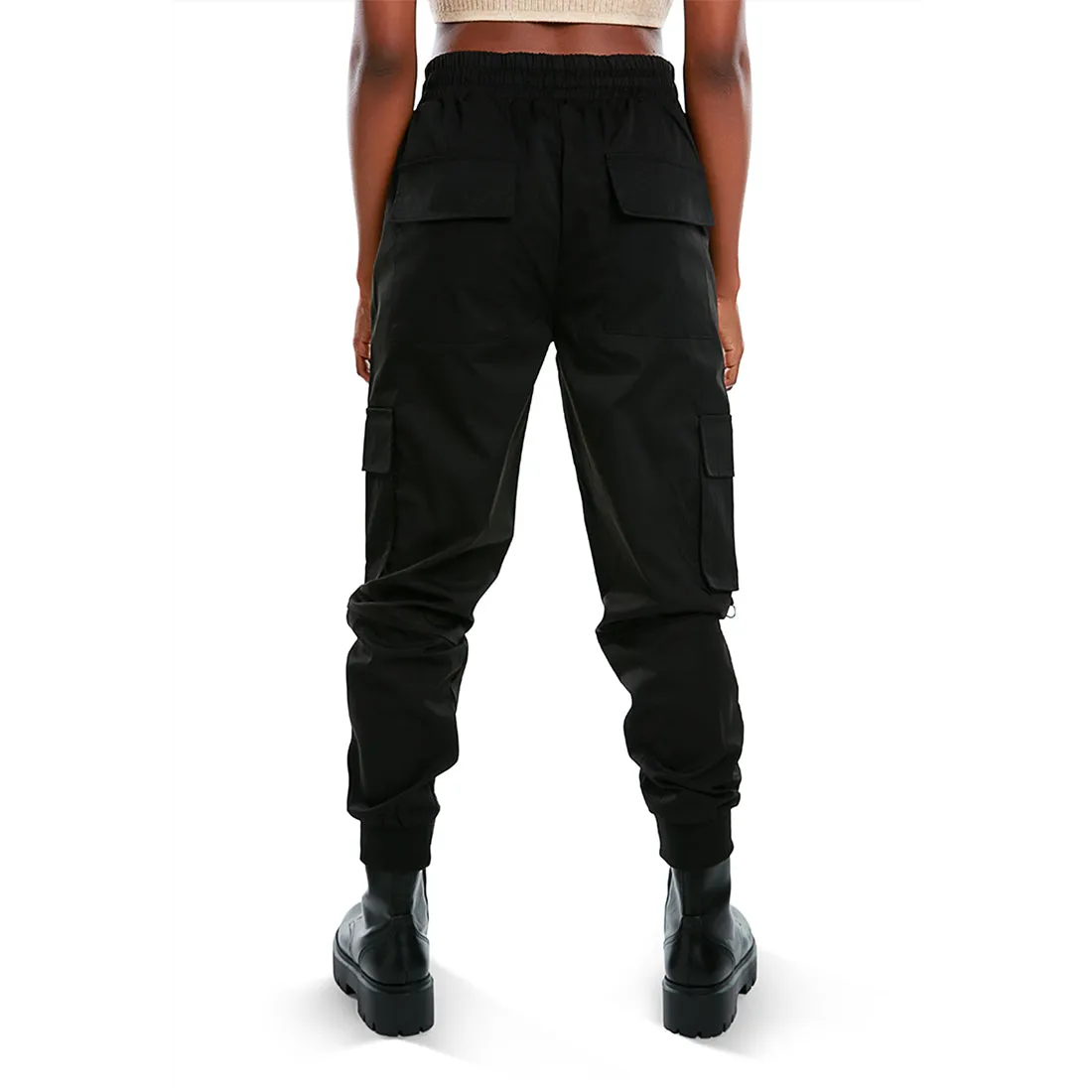 Drawstring Utility Pocket Cargo Pants