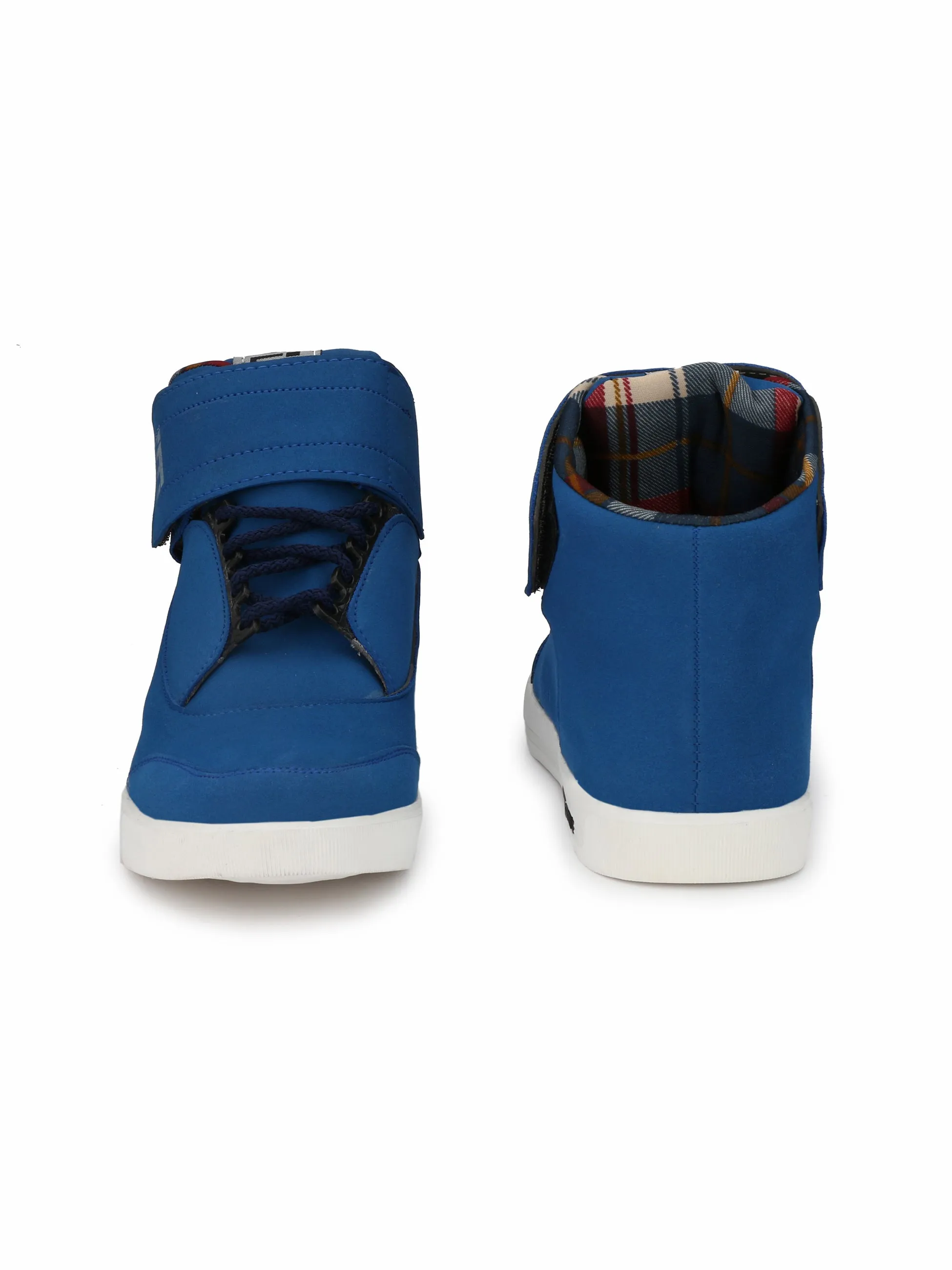 Eego Italy® High Top Boots KR-6-BLUE