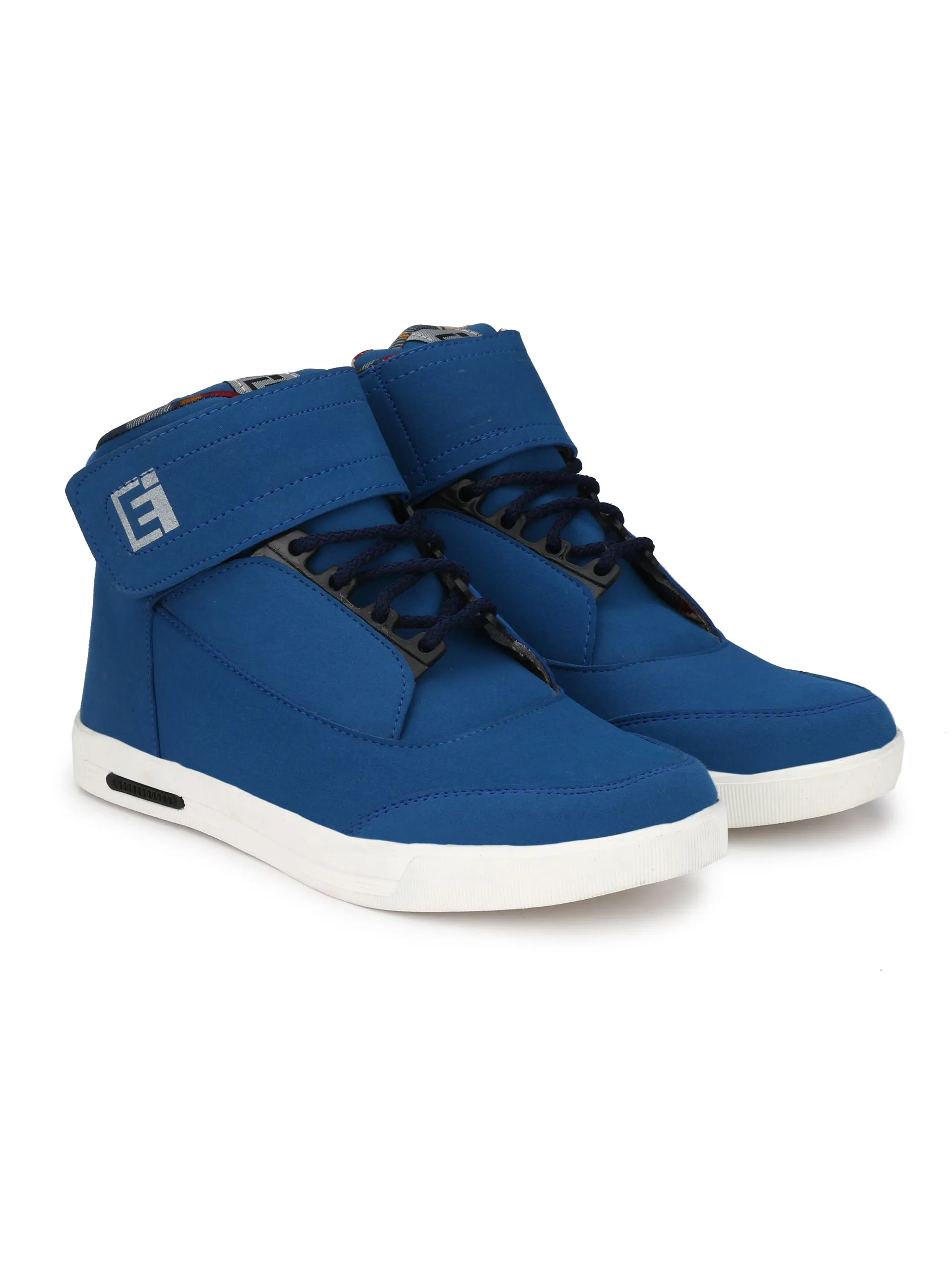 Eego Italy® High Top Boots KR-6-BLUE
