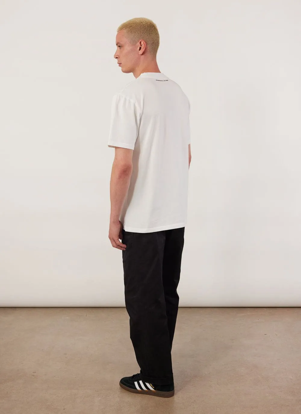 Envy T Shirt | Embroidered Organic Cotton | White