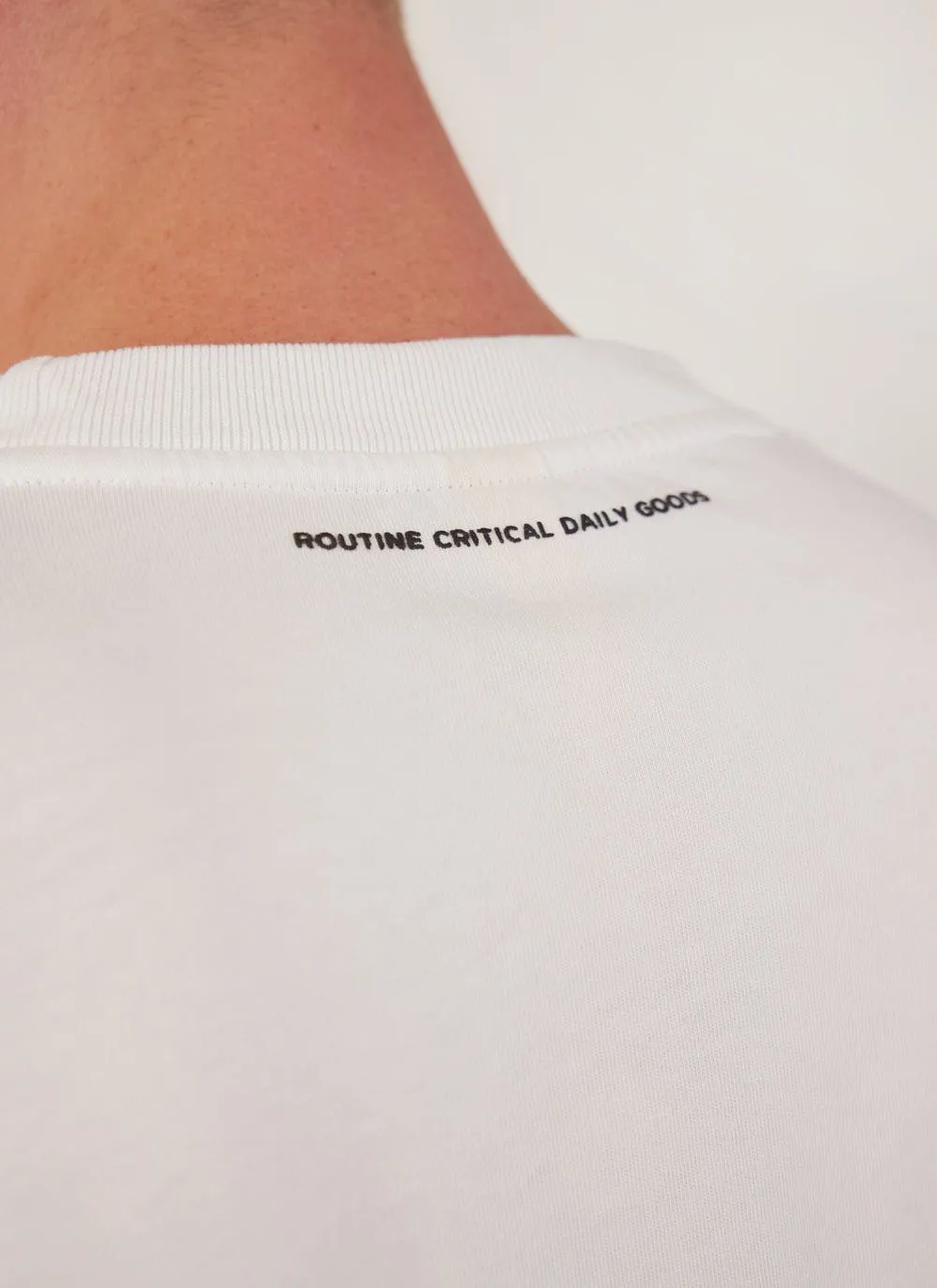 Envy T Shirt | Embroidered Organic Cotton | White