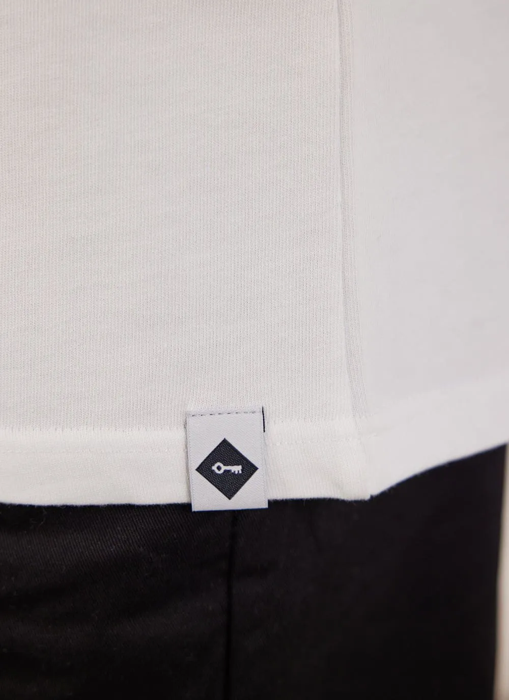 Envy T Shirt | Embroidered Organic Cotton | White