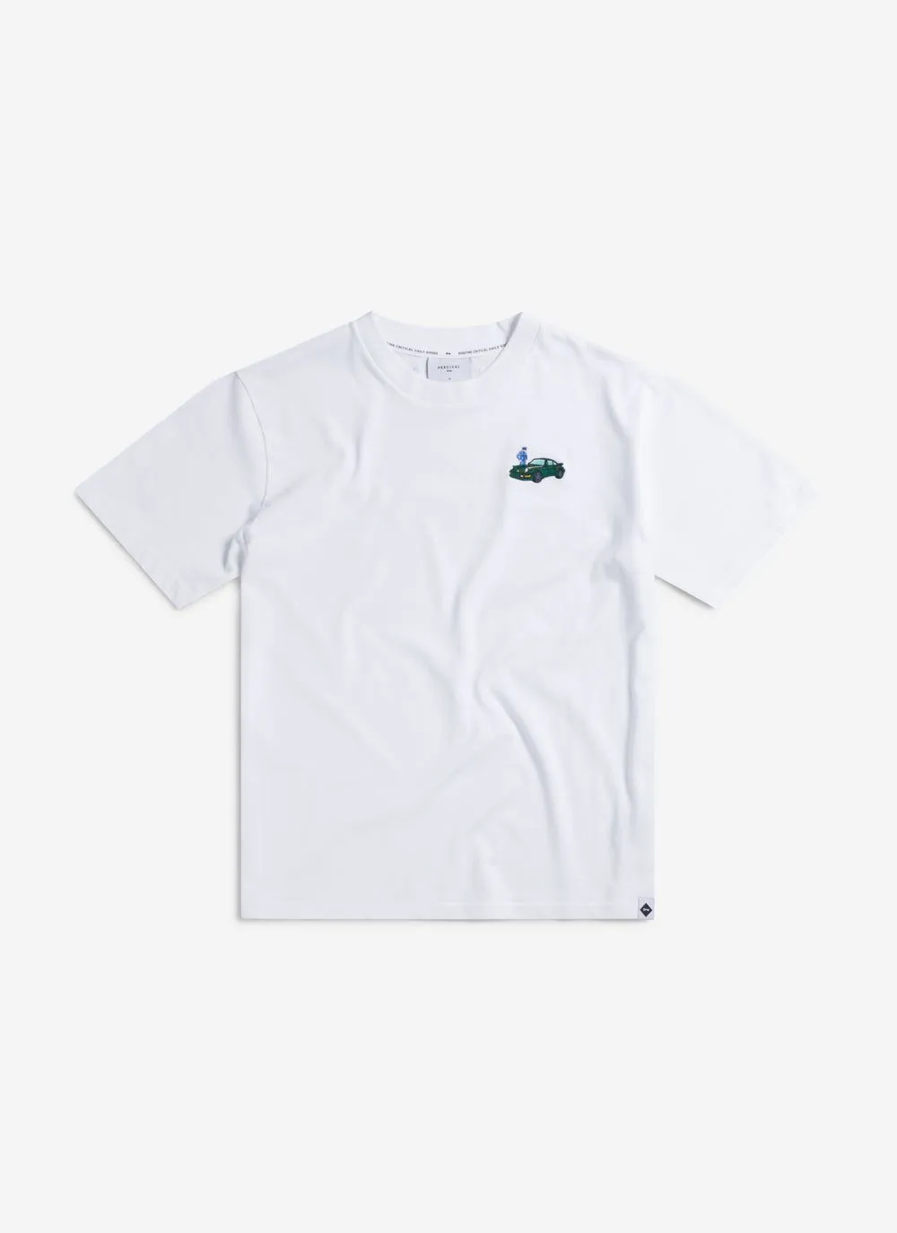 Envy T Shirt | Embroidered Organic Cotton | White