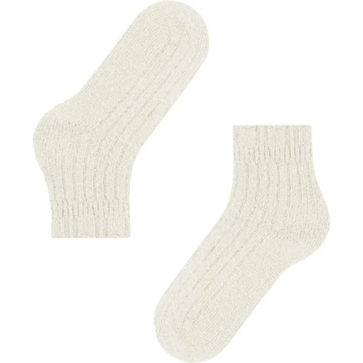 Falke Rib Bed Socks - Off-White