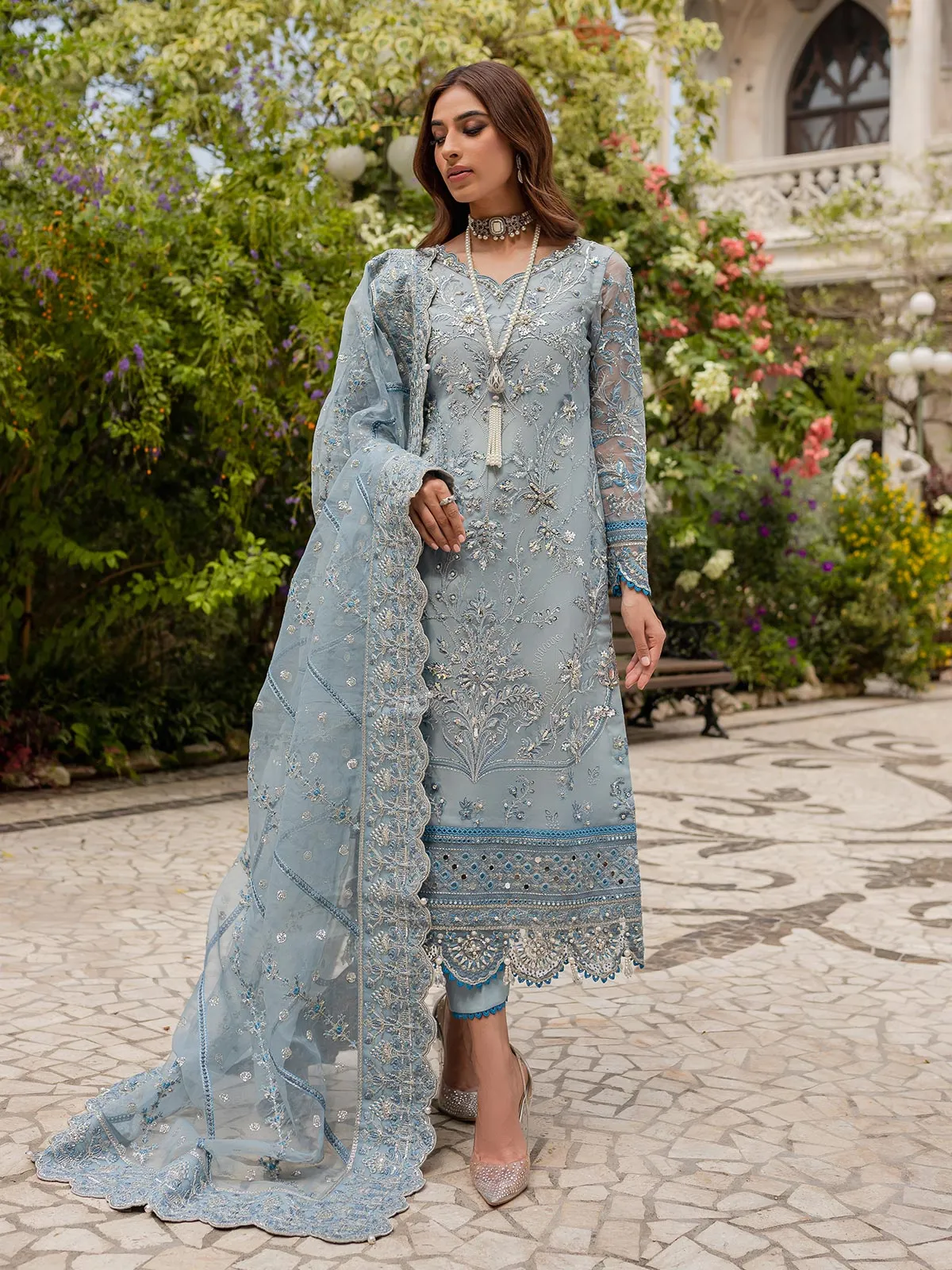 Gulaal | Luxury Pret | ESTIRAH GL-LP-V1-02