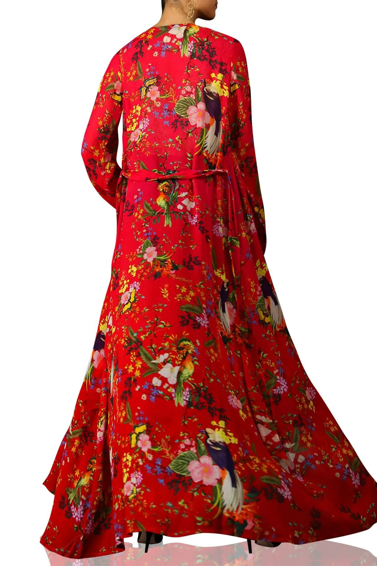Long Sheer Designer Robe