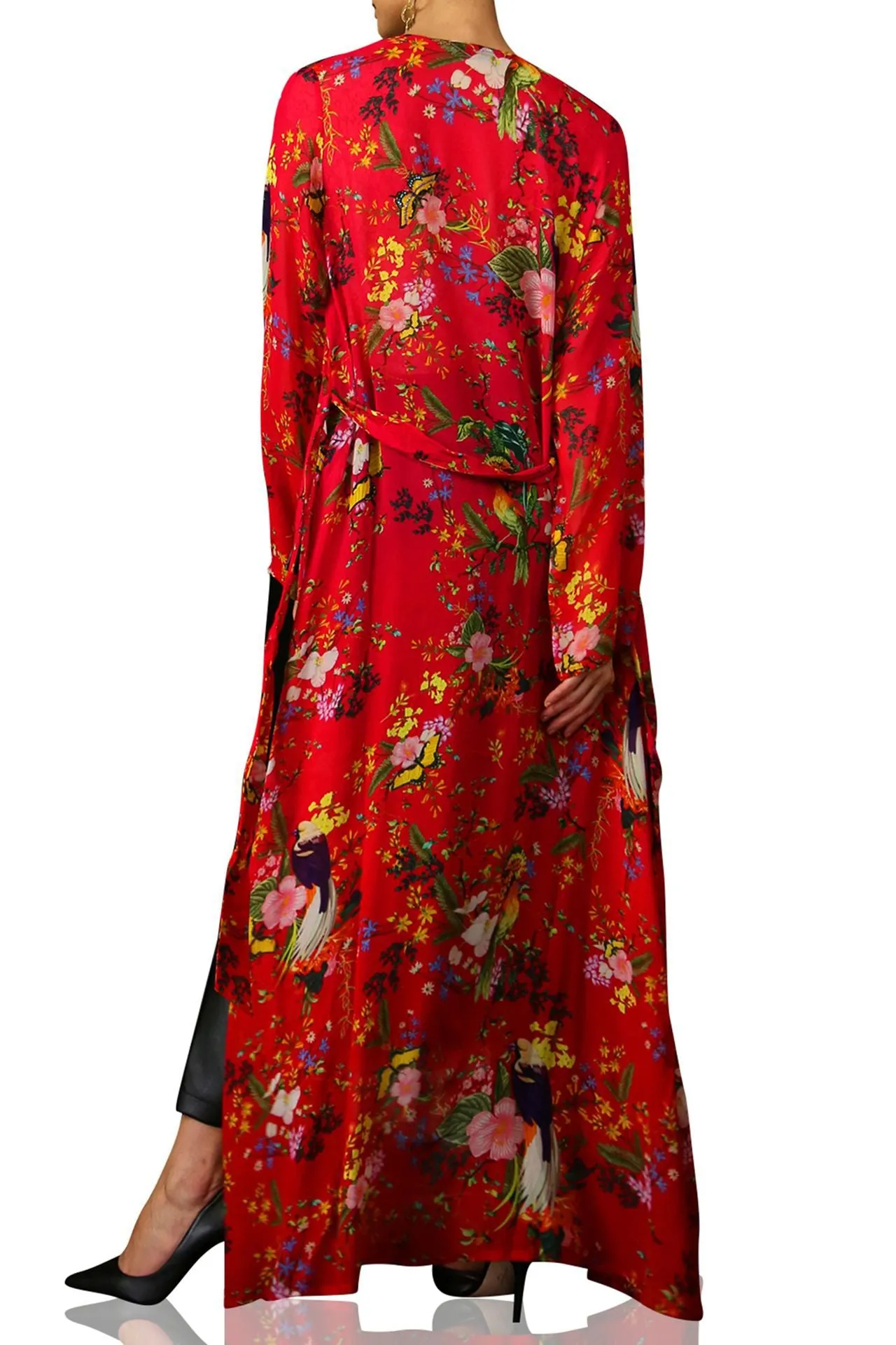 Long Sheer Designer Robe