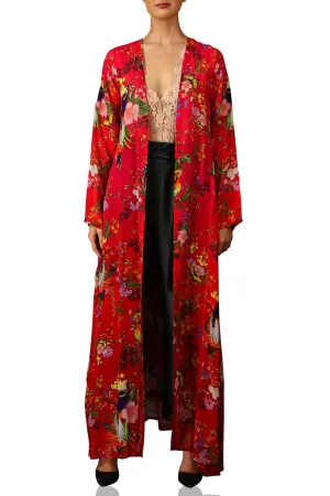 Long Sheer Designer Robe