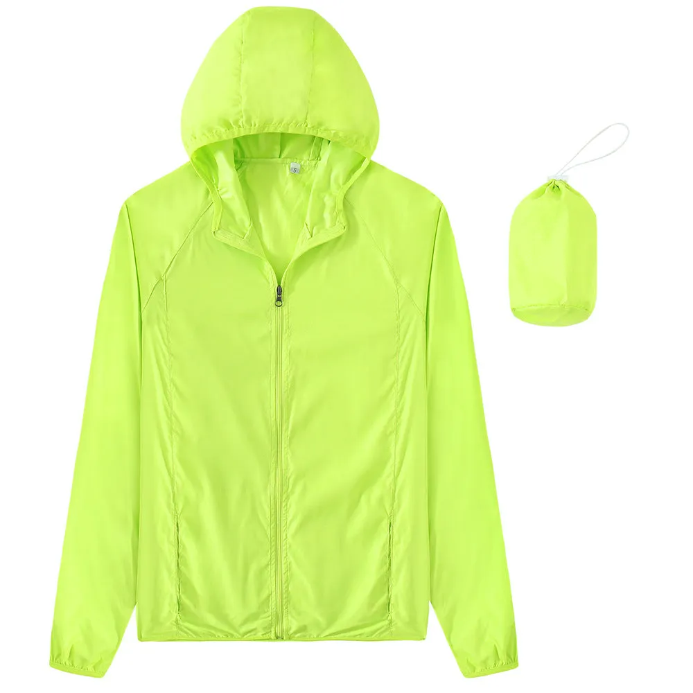 Moisture Wicking Hoodie Men's and Women's Waterproof Windproof Sports Jacket Outdoor Riding