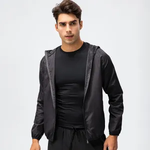 Moisture Wicking Hoodie Men's and Women's Waterproof Windproof Sports Jacket Outdoor Riding