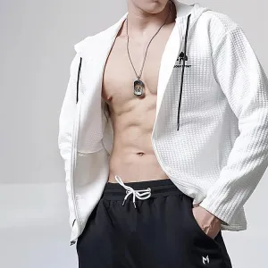 Moisture Wicking Hoodie Training Jacket