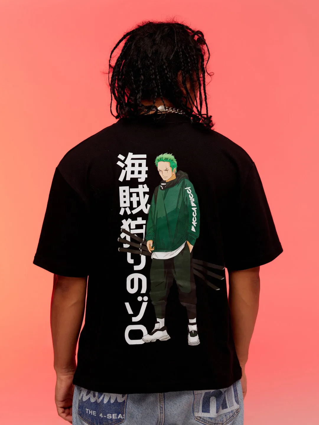OnePiece Fan-art - Oversized t-shirt | Black