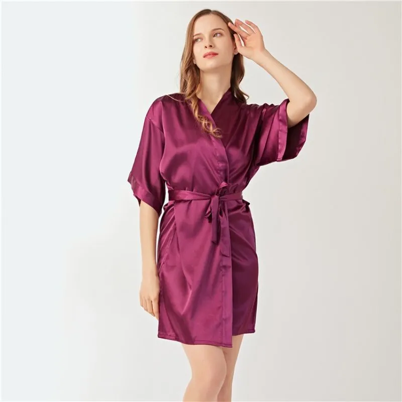 Plain Dressing Robes For Women