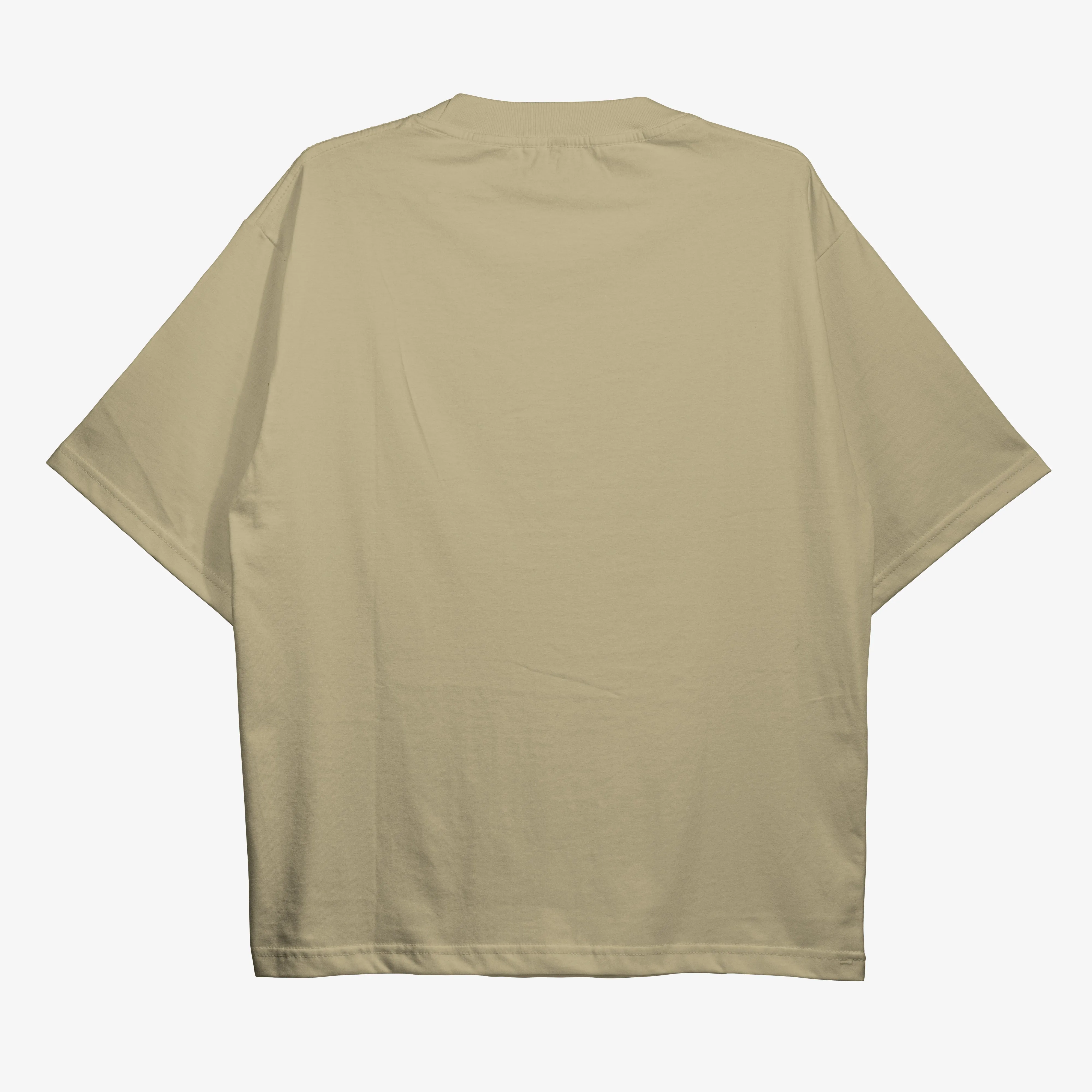 PureCrew Oversized Beige Tshirt