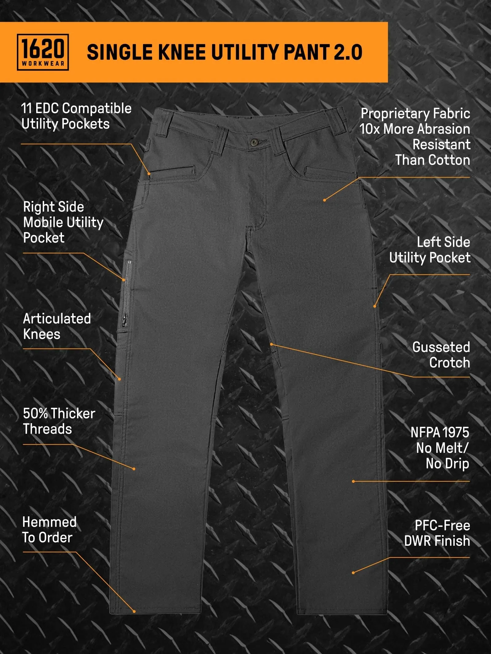 Single Knee Utility Pant 2.0