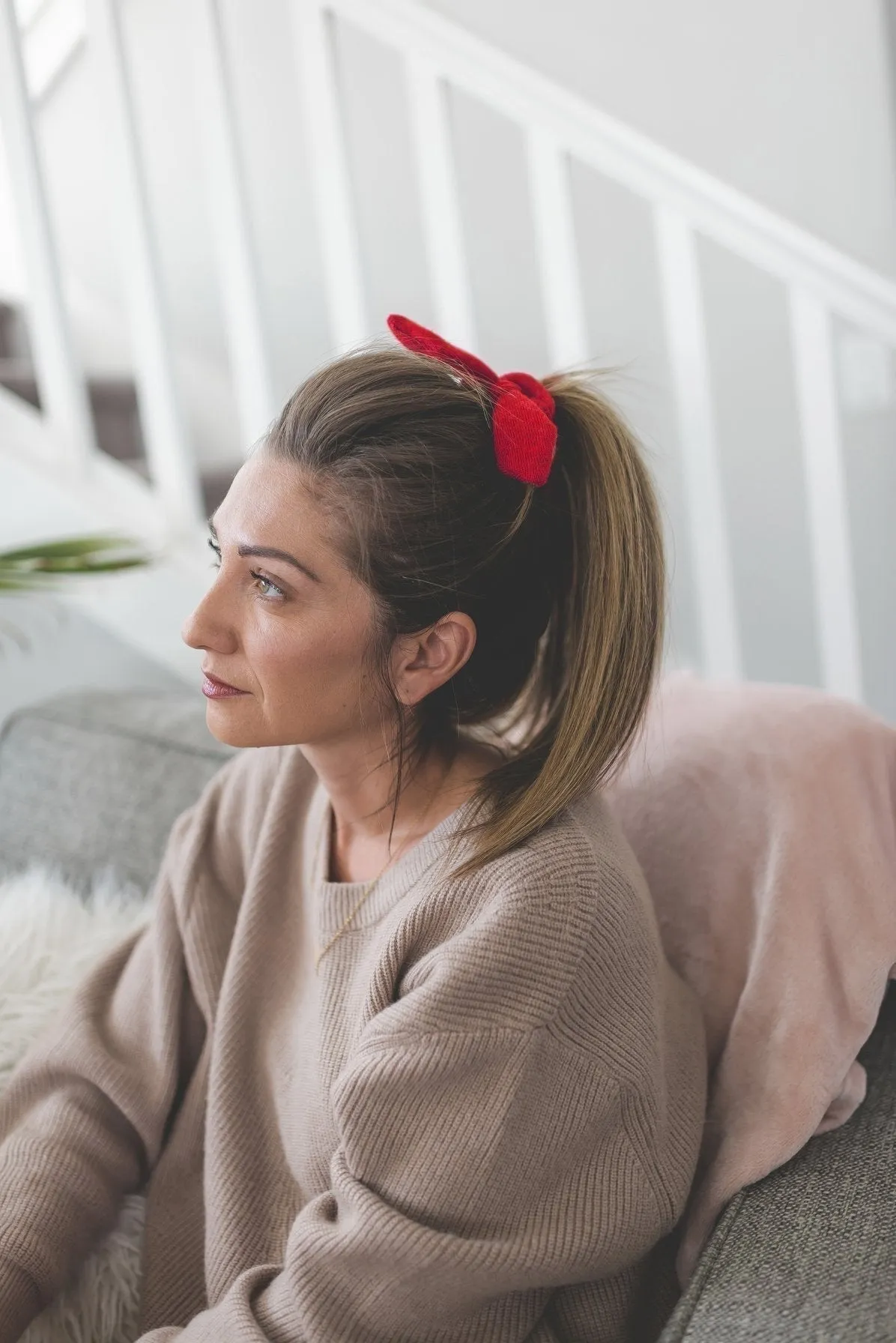 SMALL CASHMERE SCRUNCHIE | Cozi