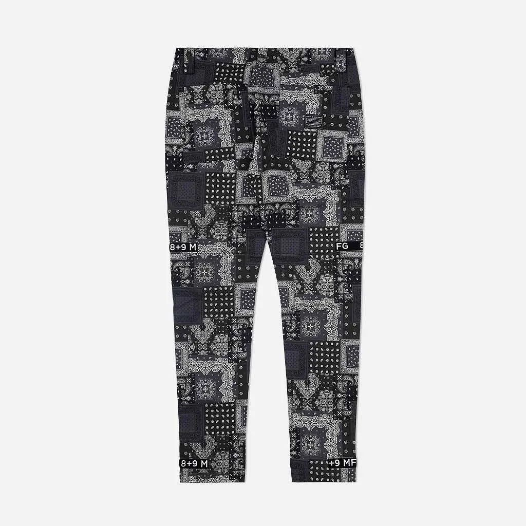 Strapped Up Vintage Washed Utility Pants Paisley
