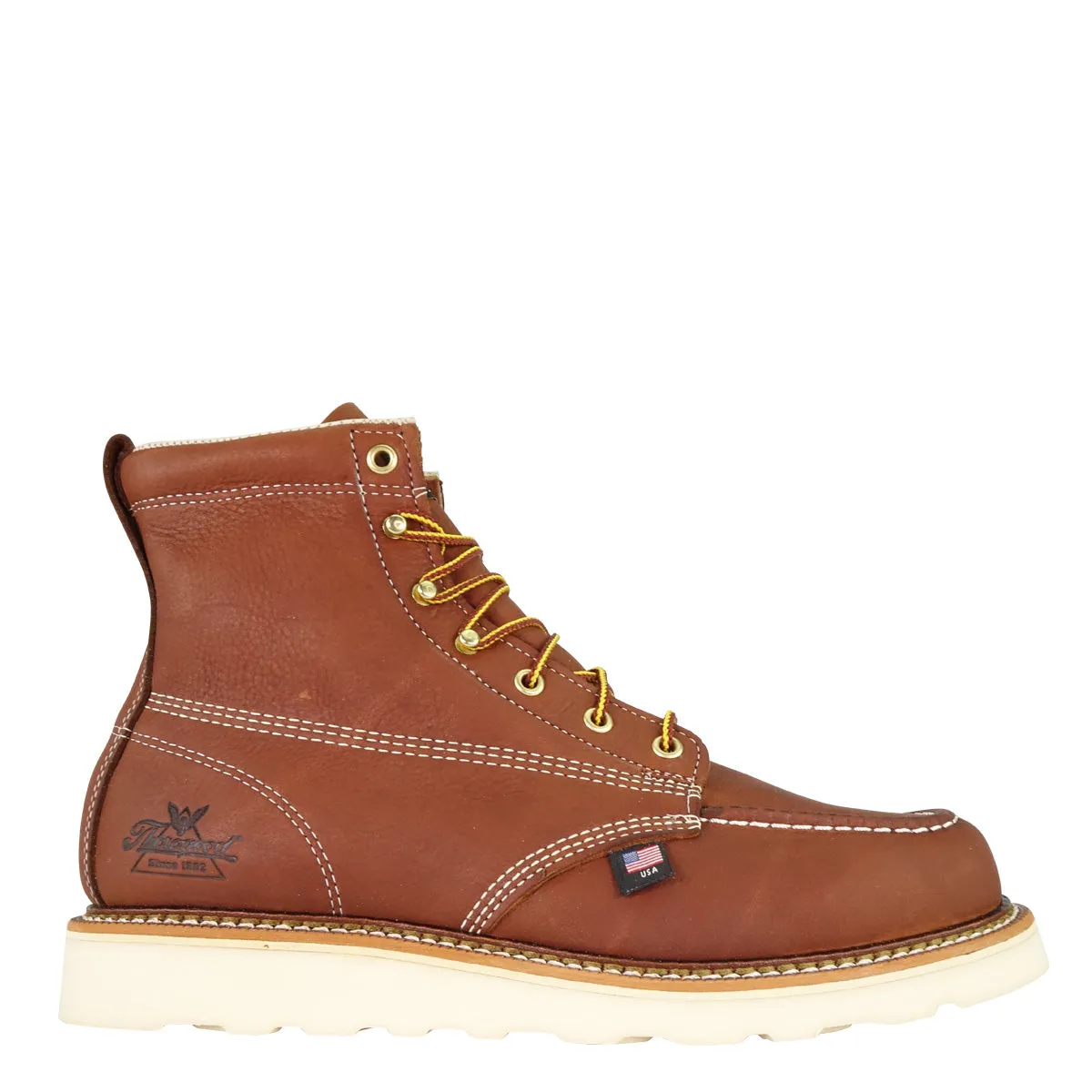 Thorogood Boots - American Heritage 6" Tobacco Moc Toe