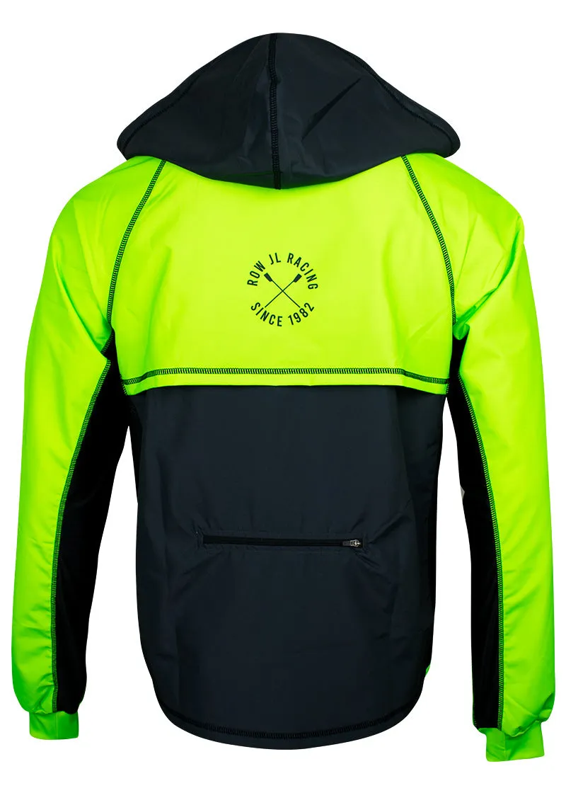 Unisex Classic Sequel Splash Jacket Carbon/Hi-Viz Green