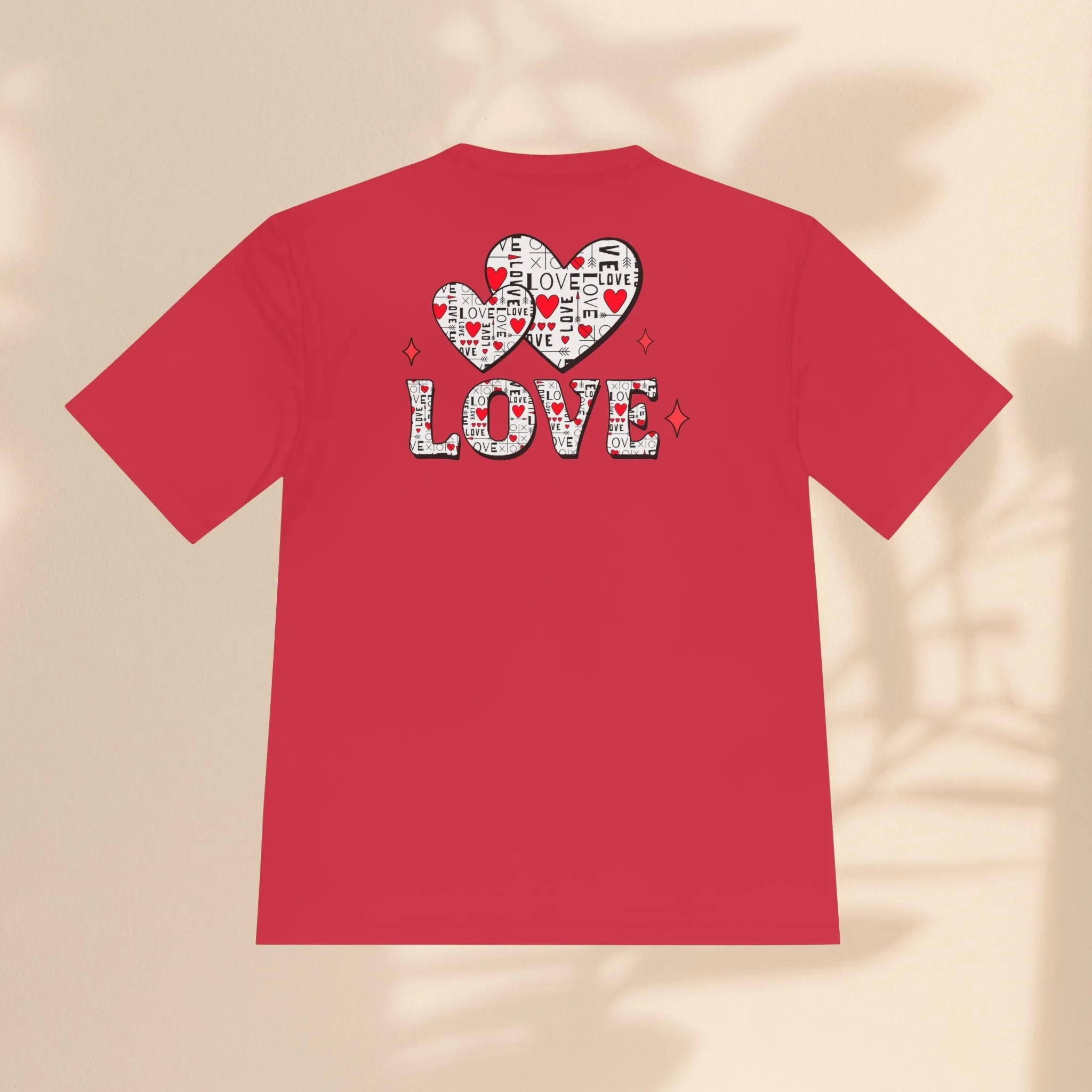 Unisex Moisture Wicking Tee - Love