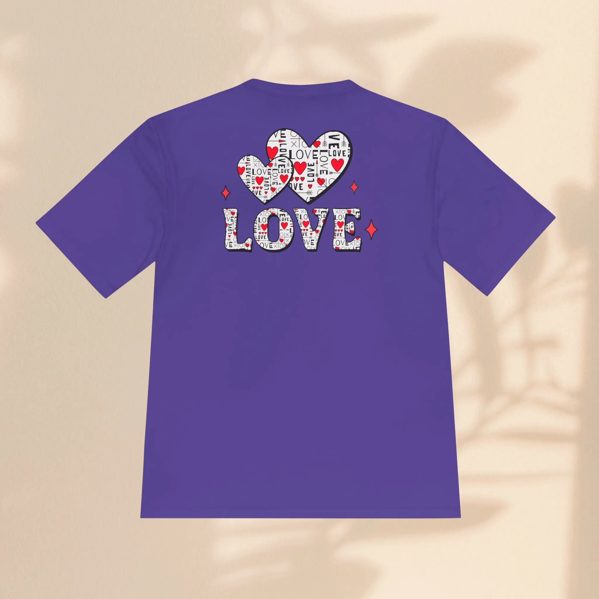 Unisex Moisture Wicking Tee - Love