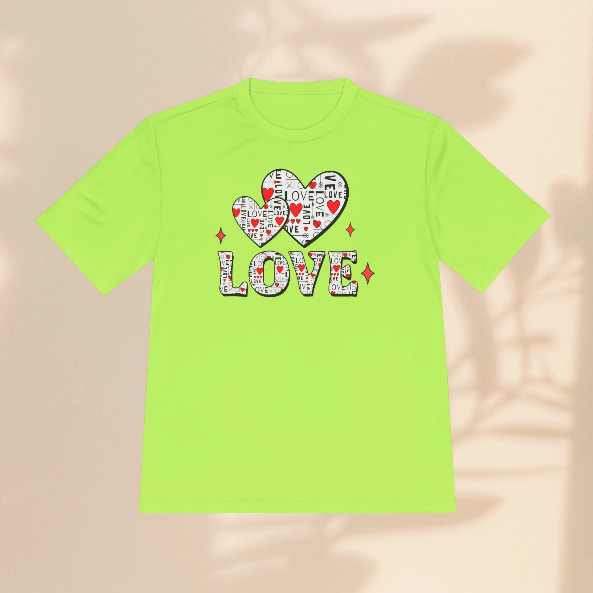 Unisex Moisture Wicking Tee - Love
